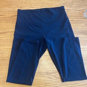 Athleta Elation Uplifted 7/8 Black High Rise Leggings Yoga size M